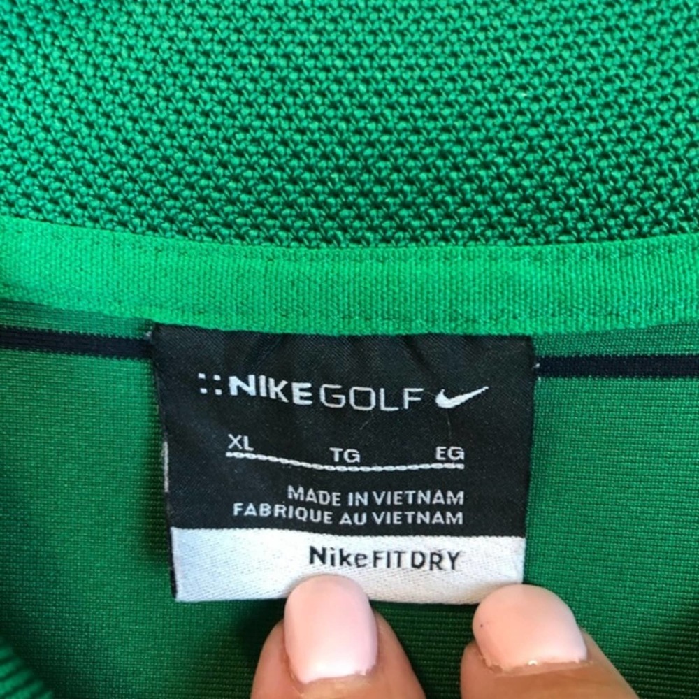 NIKE Golf Green Polo Shirt - Sz XL‎ - Picture 3 of 7